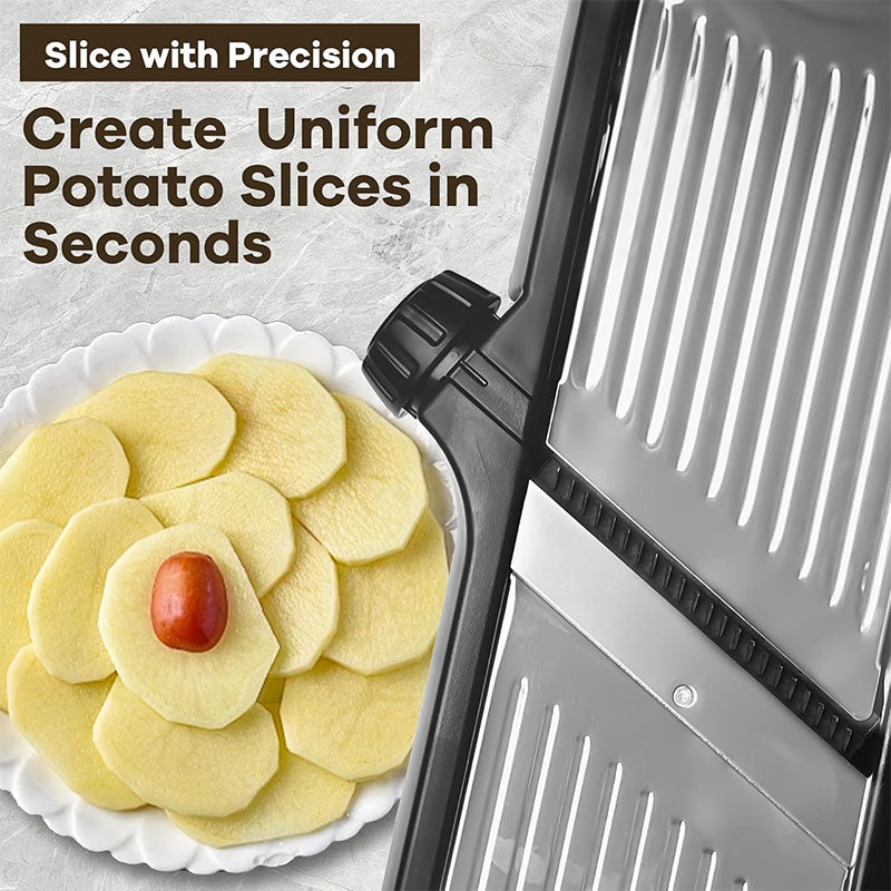 Stainless Steel Cutter for Slicing & Shredding