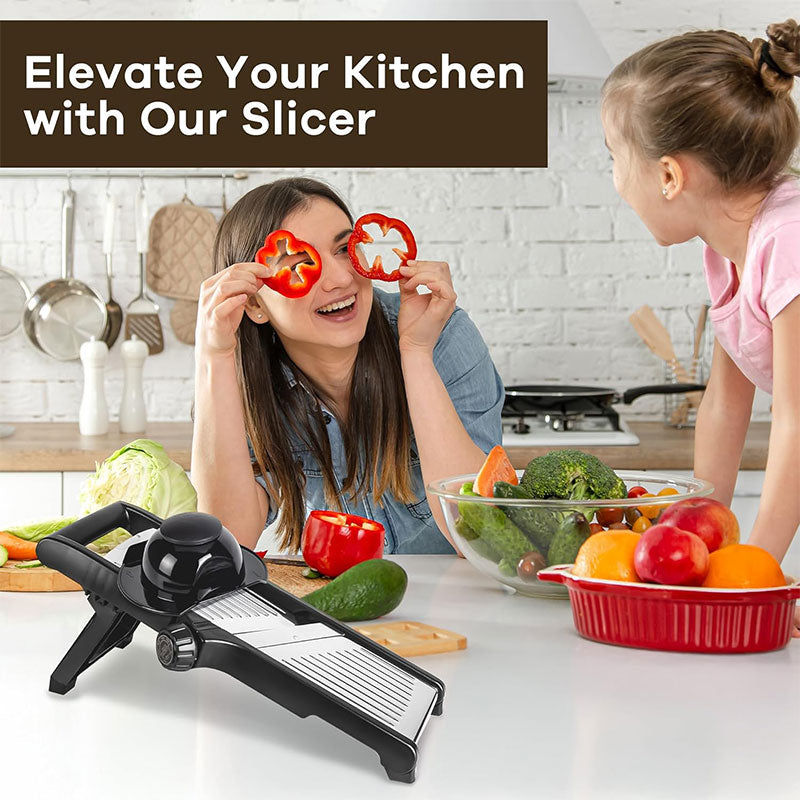 Stainless Steel Cutter for Slicing & Shredding