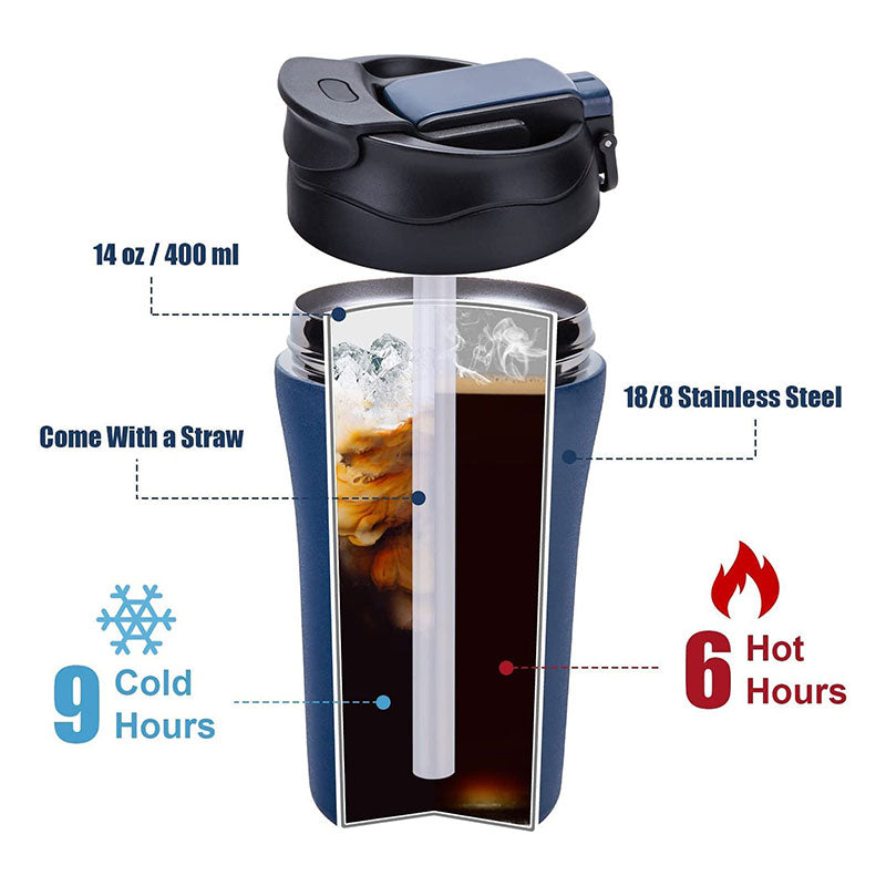 Stainless Steel Double Layer Coffee Cup