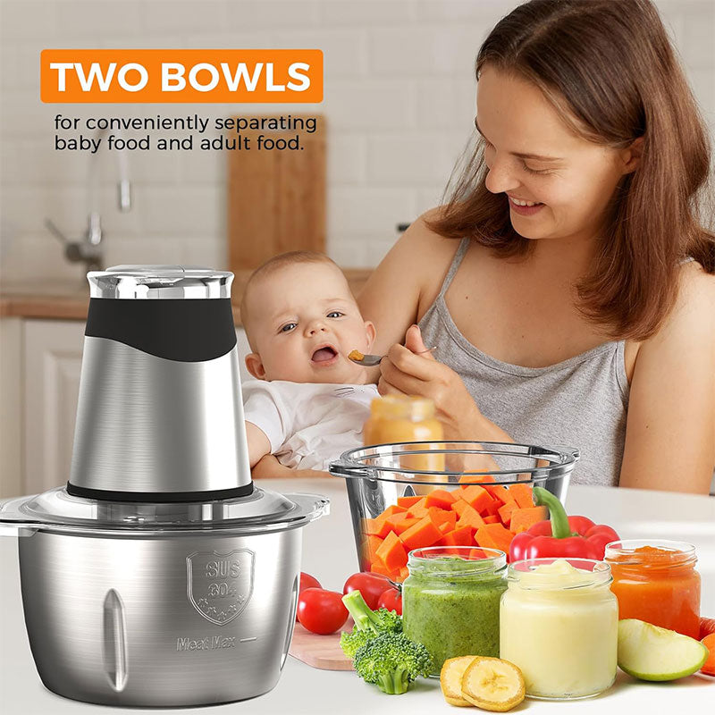 Stainless Steel Electric Food Chopper