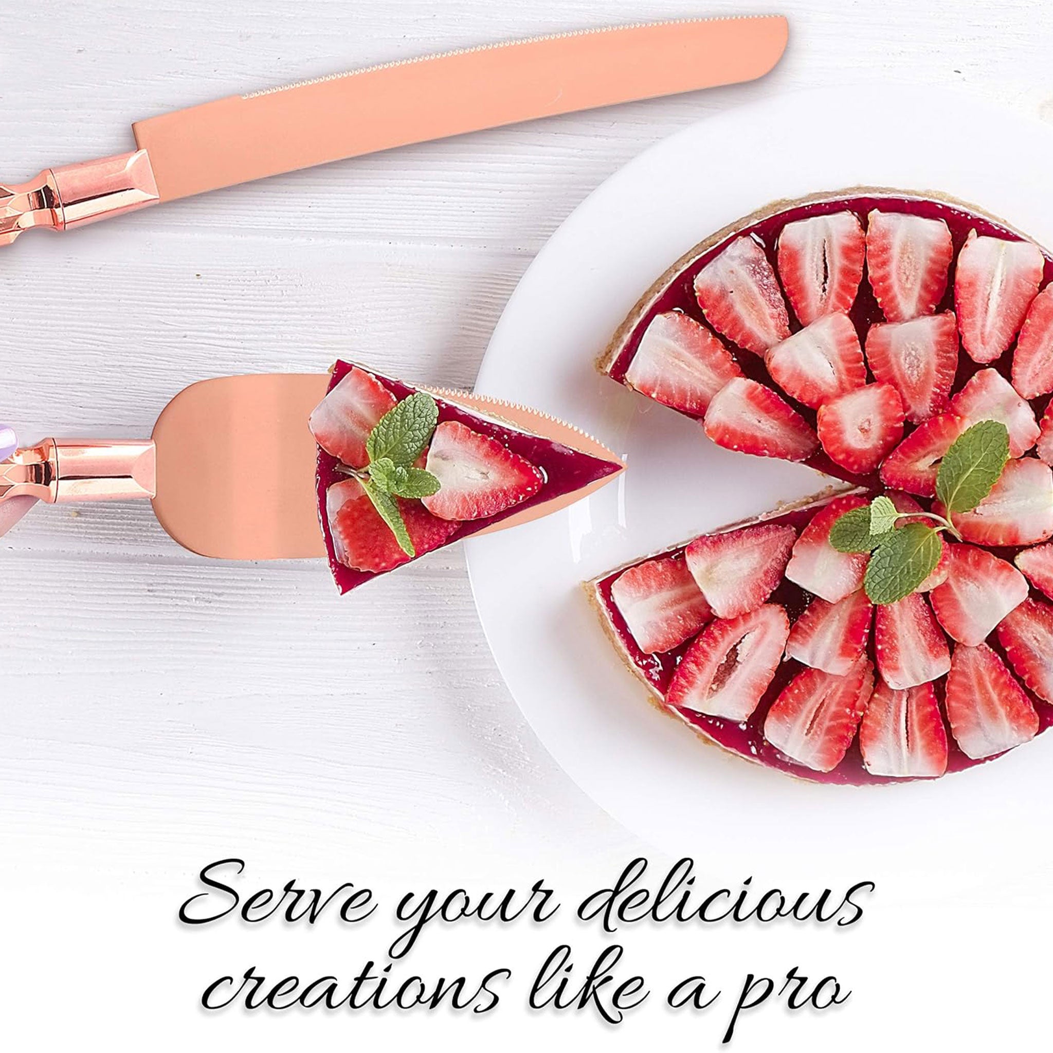 Stainless Steel Flatware Set with Marble Handle