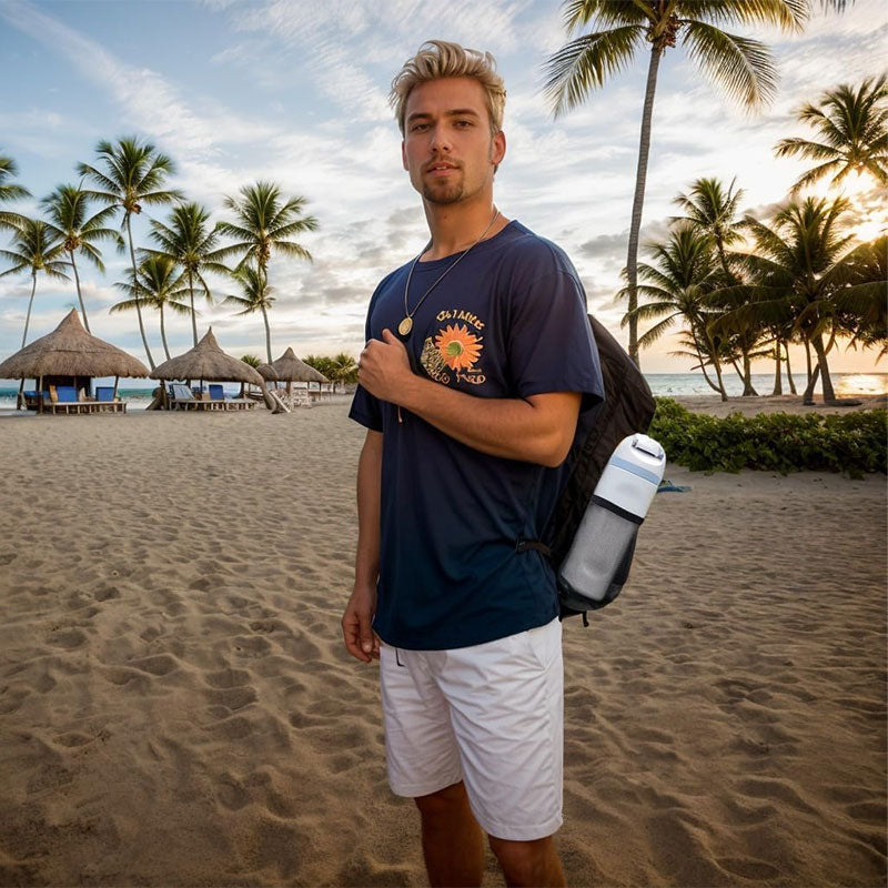 Stainless Steel Fruit Sports Water Cup