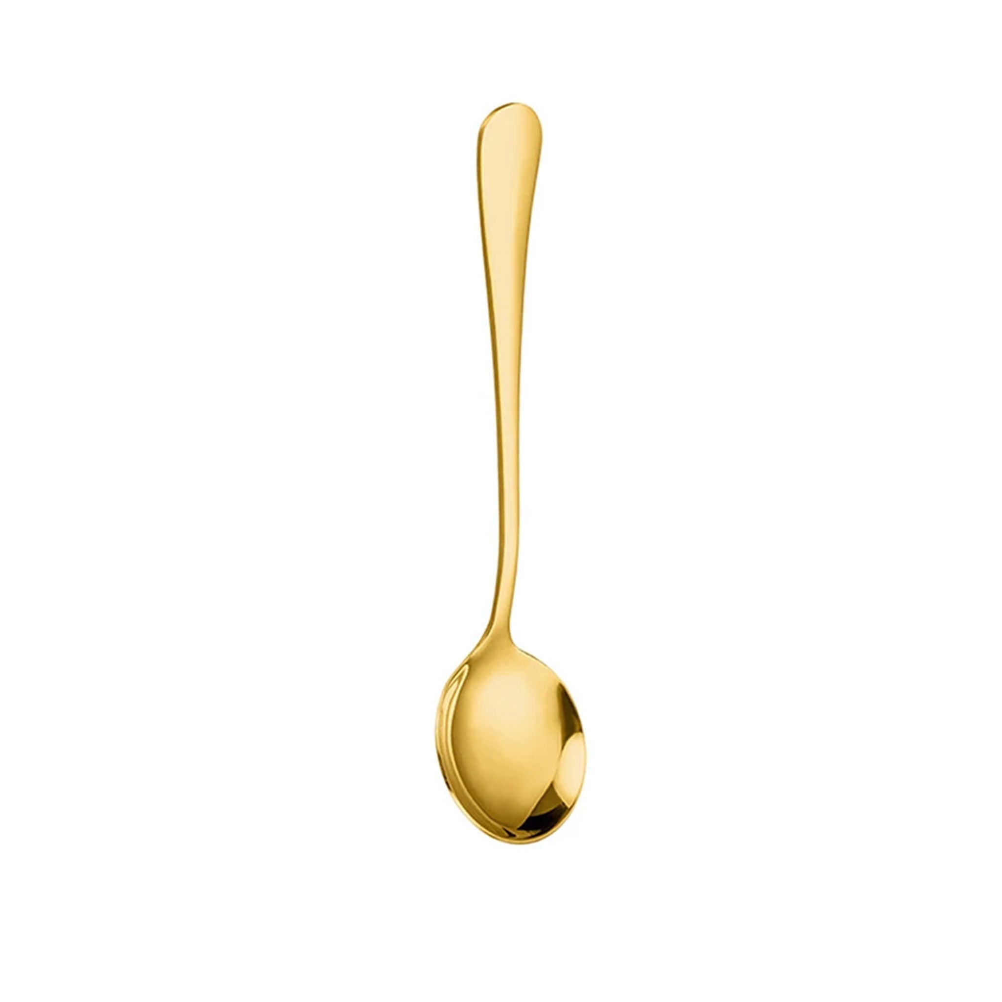 Stainless Steel Korean Spoon – Gold/Silver Mirror Finish
