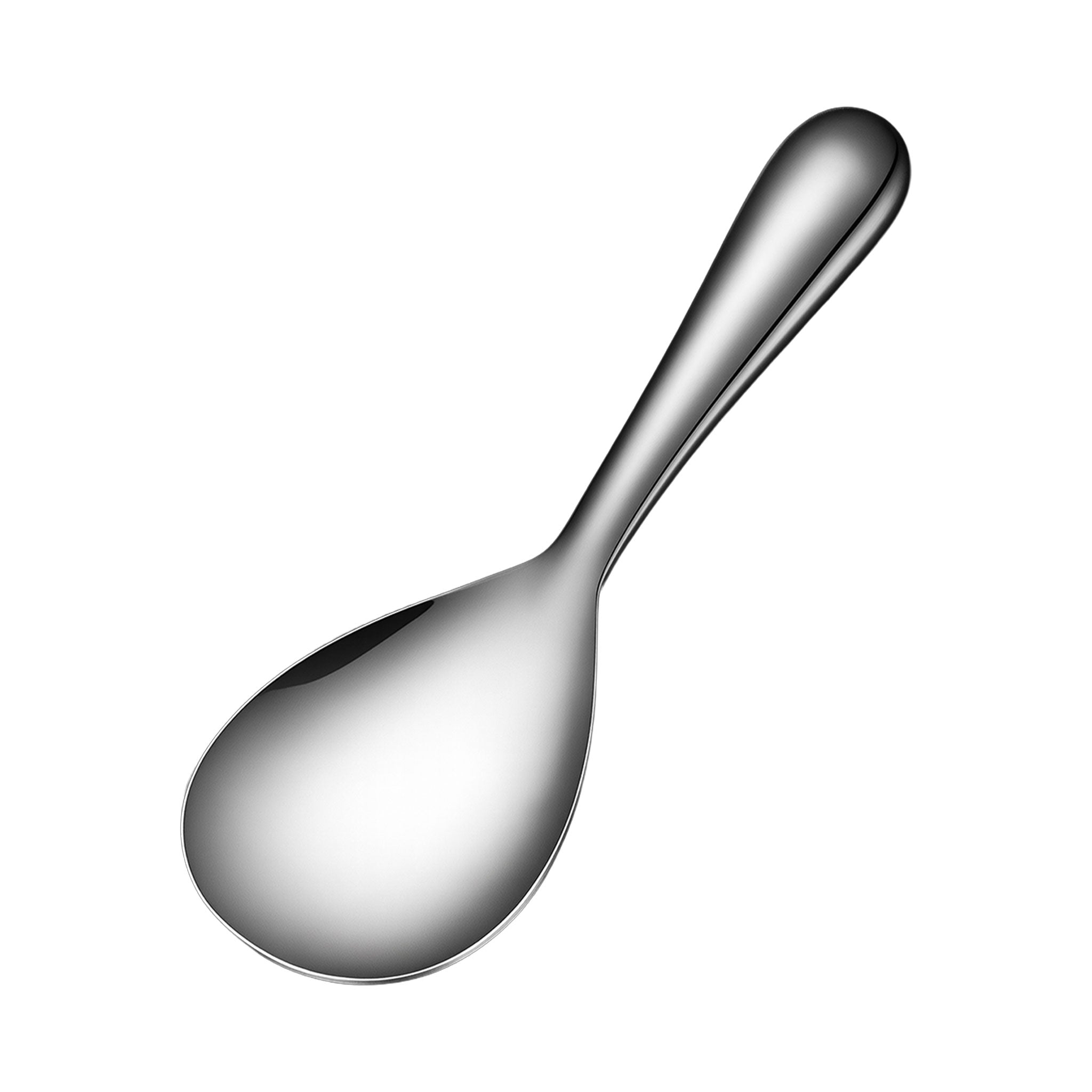 Stainless Steel Long Handle Rice Serving Spoon – Large Capacity