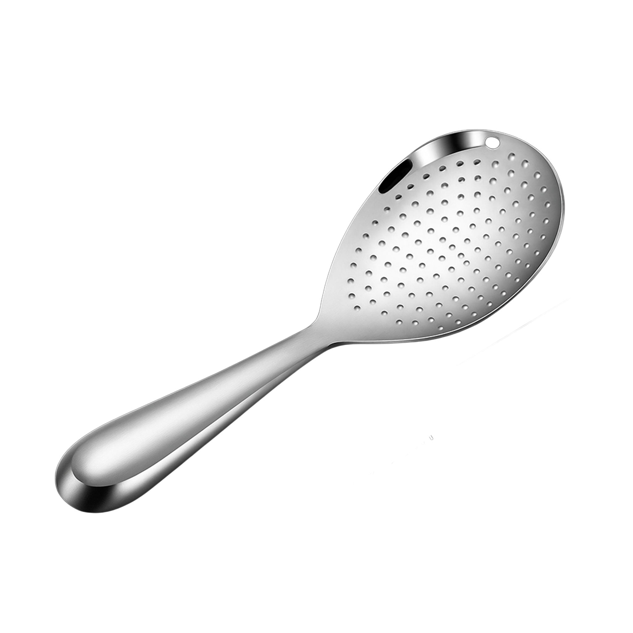 Stainless Steel Long Handle Rice Serving Spoon – Large Capacity