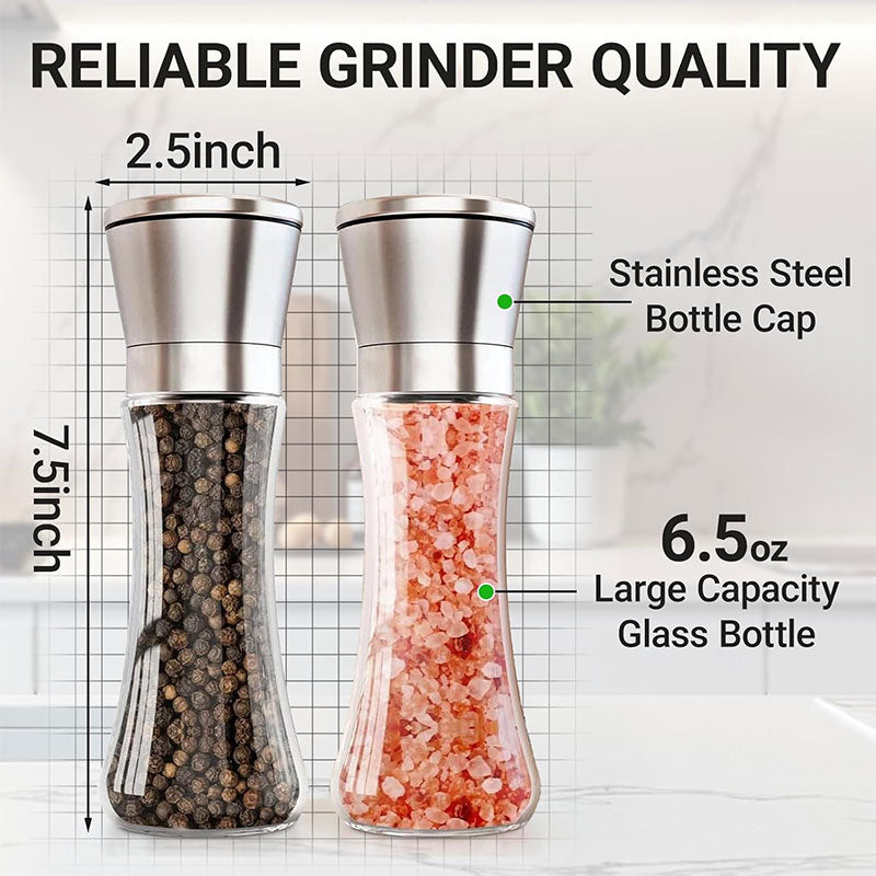 Stainless Steel Manual Pepper Grinder