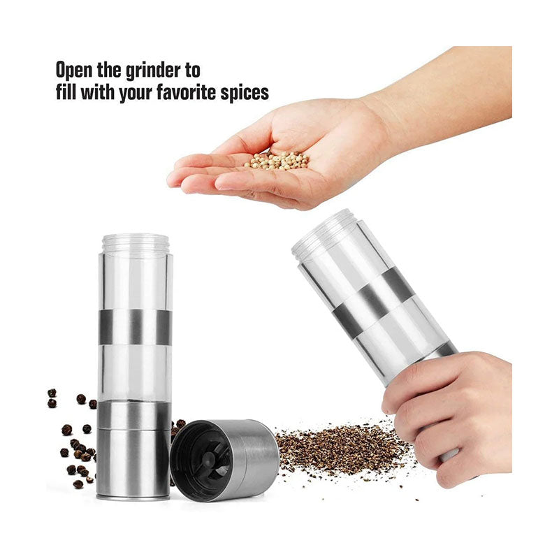 Stainless Steel Manual Pepper Grinder