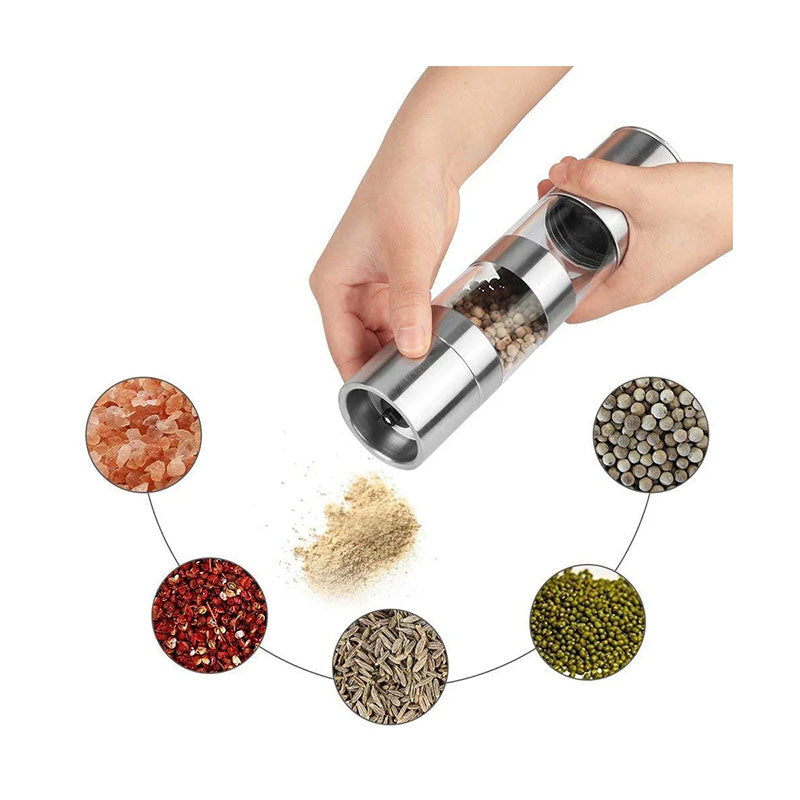 Stainless Steel Manual Pepper Grinder