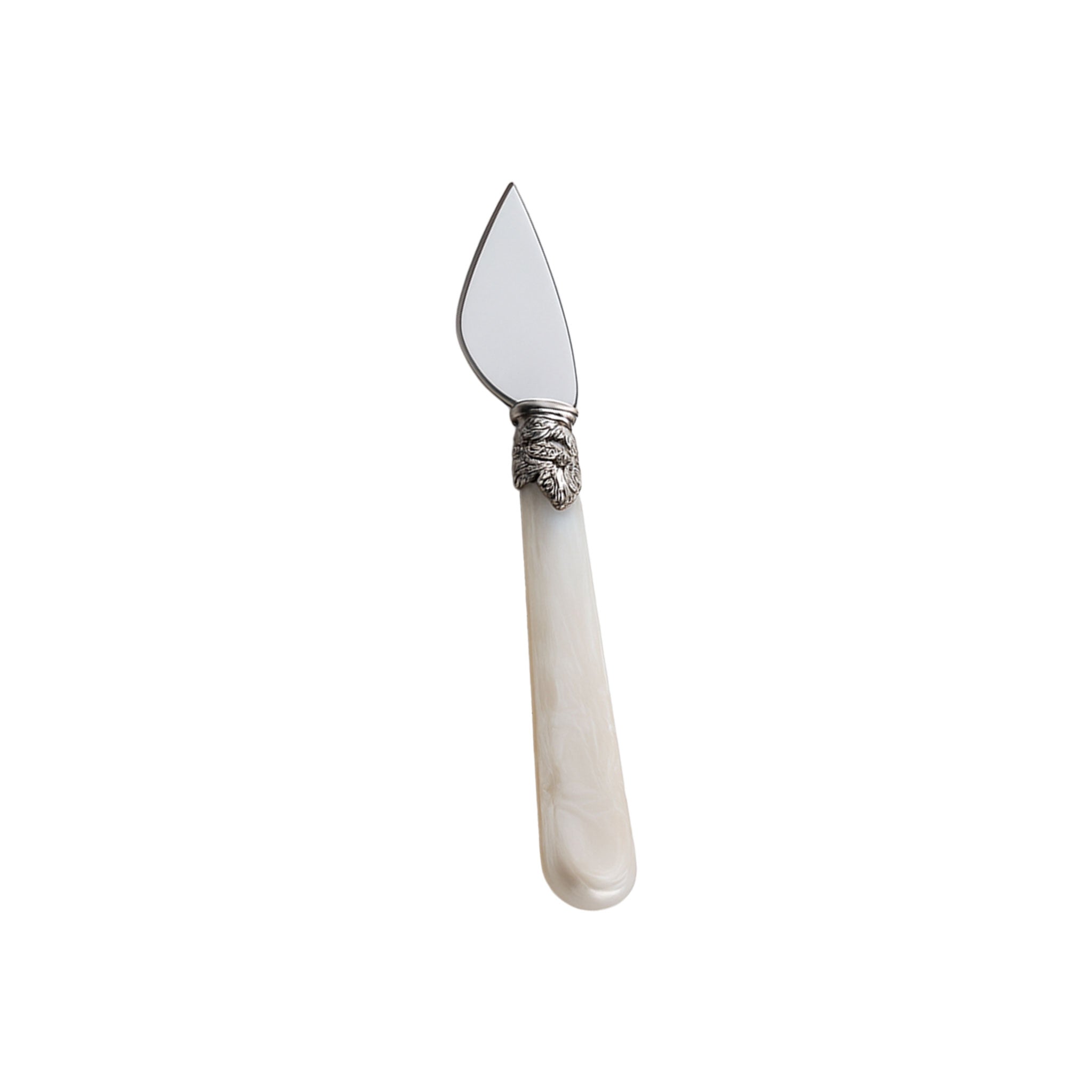 Stainless Steel Pearl Handle Cheese & Butter Knife Set