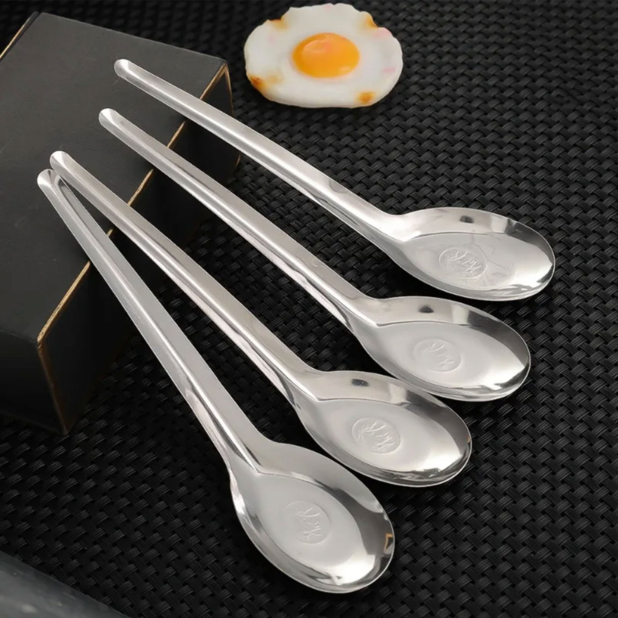 Stainless Steel Silver Soup & Dinner Spoon – 1/10pcs Set