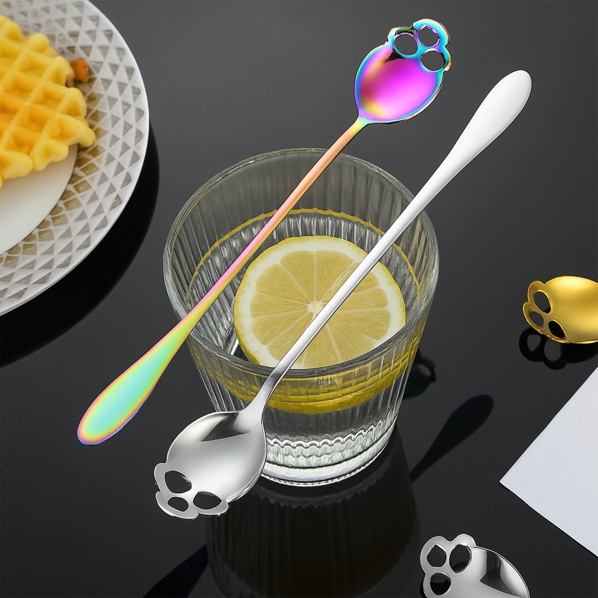 Stainless Steel Skull Coffee & Dessert Spoon