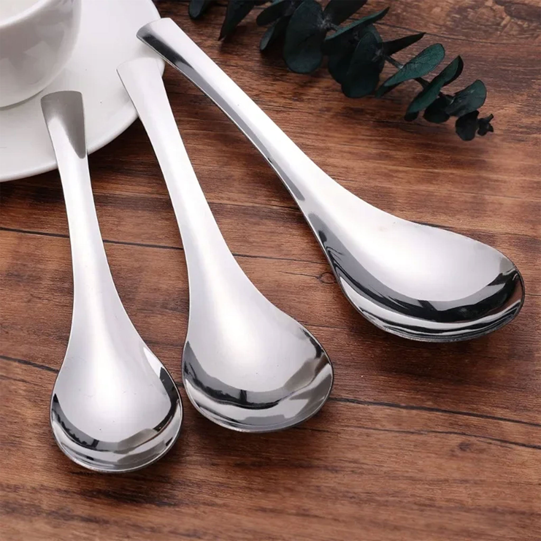 Stainless Steel Soup & Hot Pot Spoon – Multipurpose Kitchen Tool
