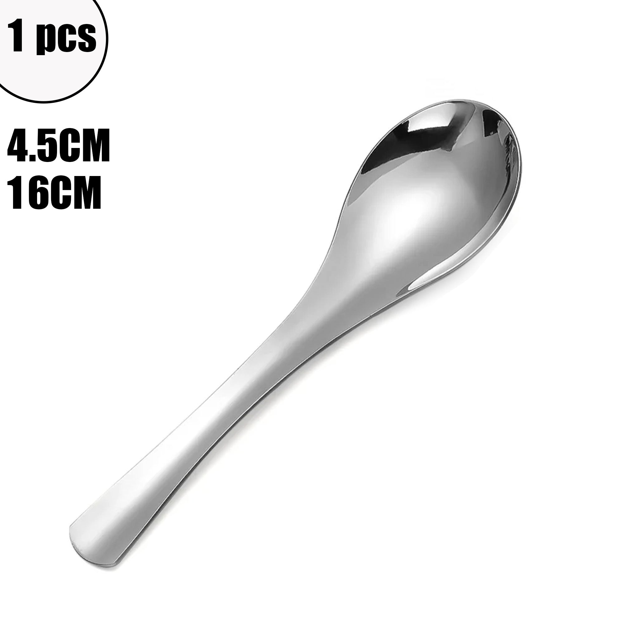 Stainless Steel Soup & Hot Pot Spoon – Multipurpose Kitchen Tool