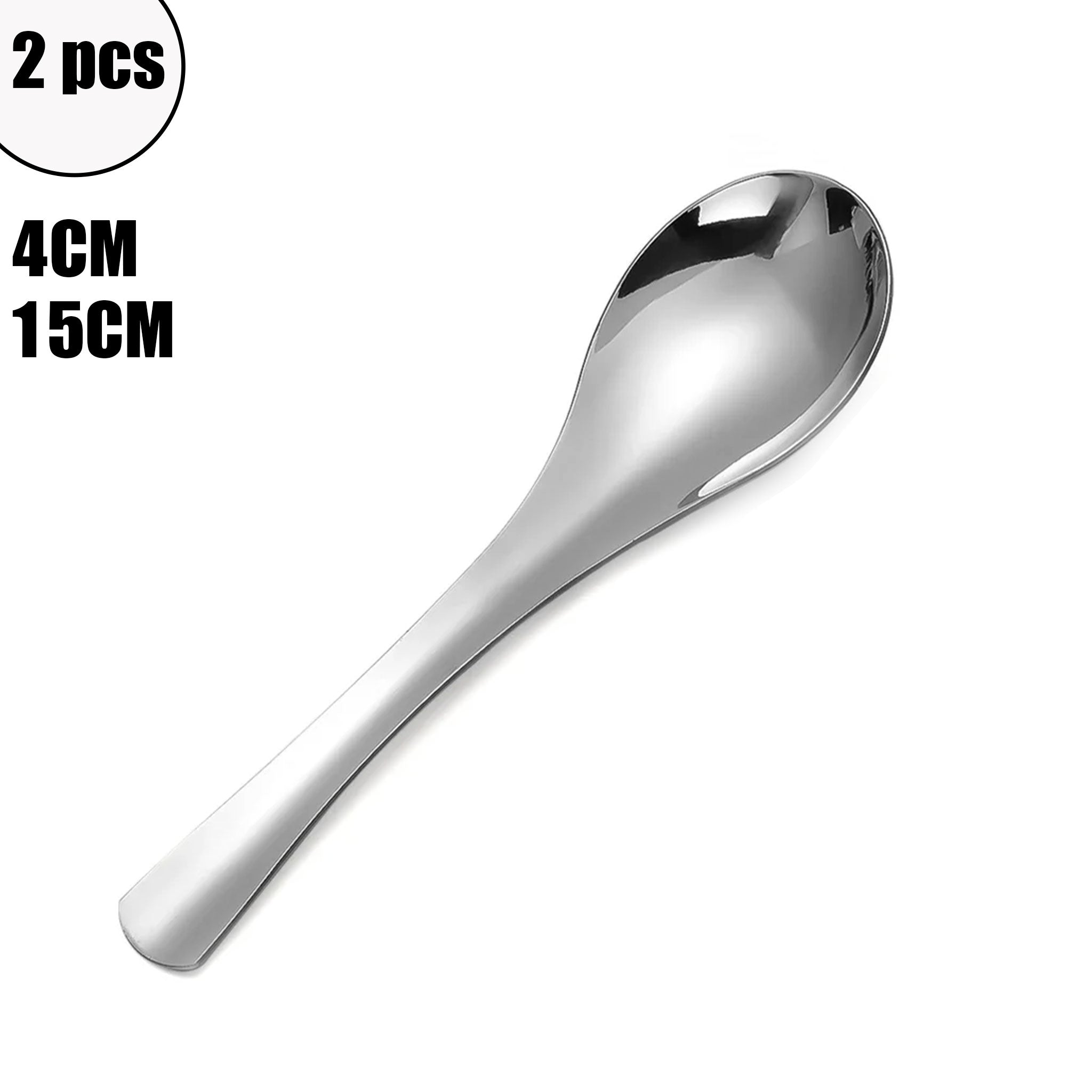 Stainless Steel Soup & Hot Pot Spoon – Multipurpose Kitchen Tool