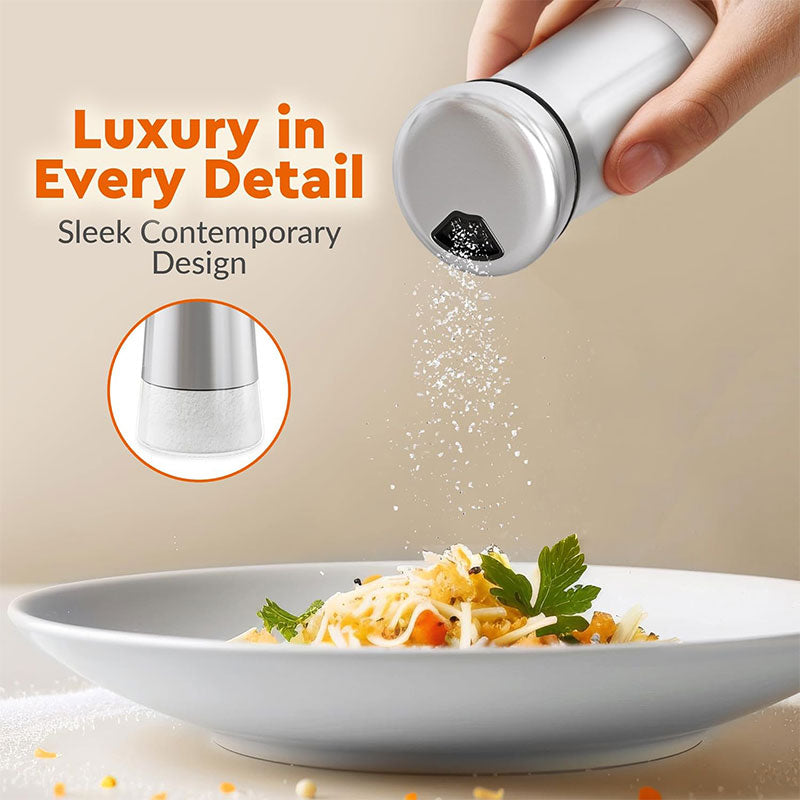 Stainless Steel Spice Jar & Seasoning Bottle