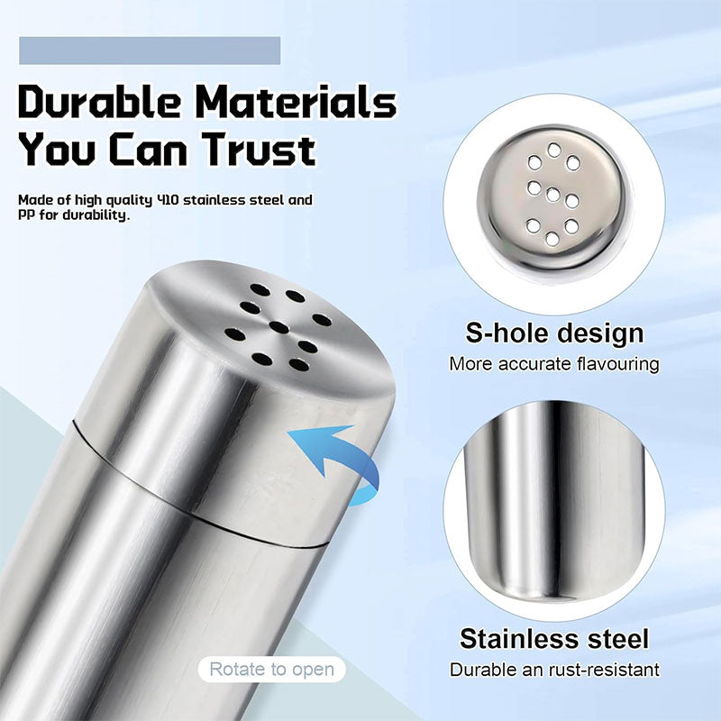 Stainless Steel Spice Jar with Holes