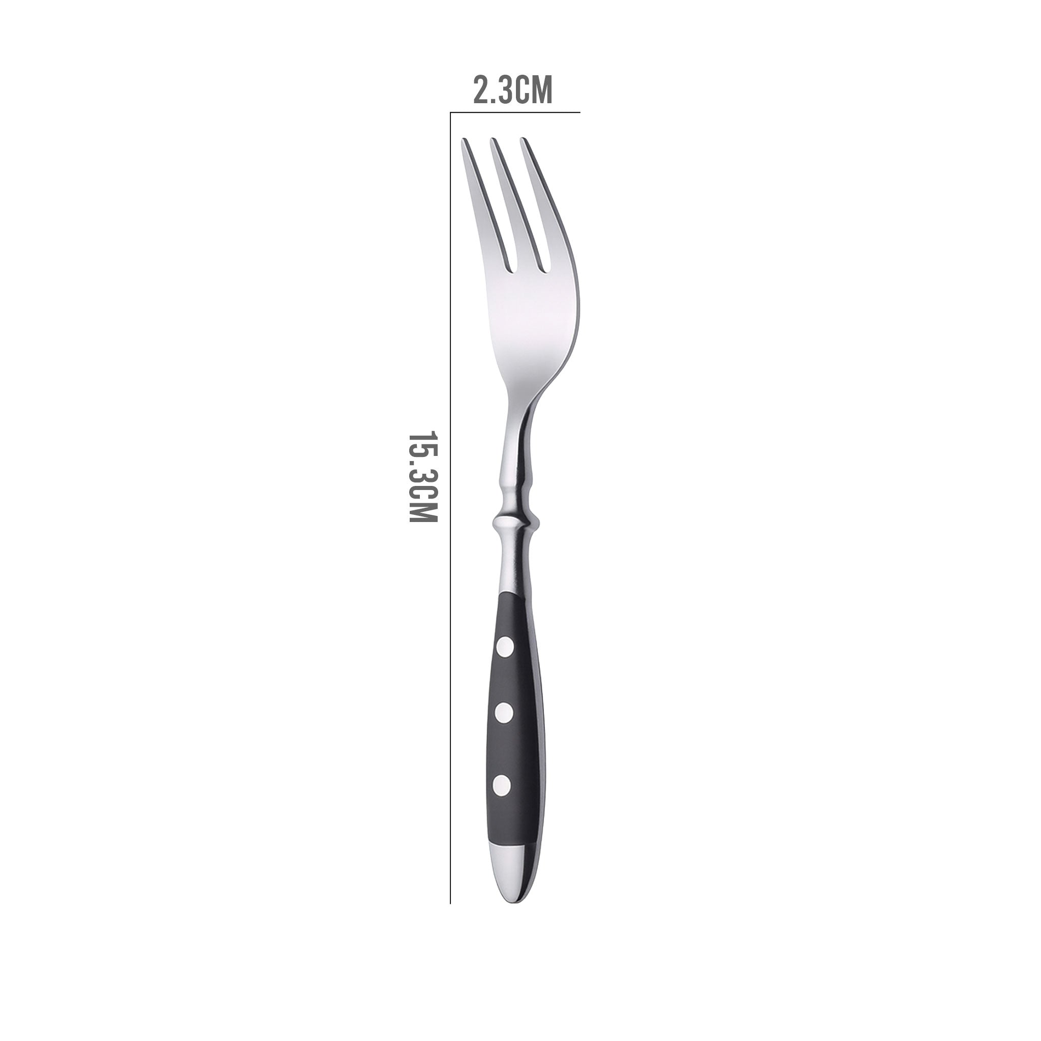 Stainless Steel Steak Knife Set with Polished Handles