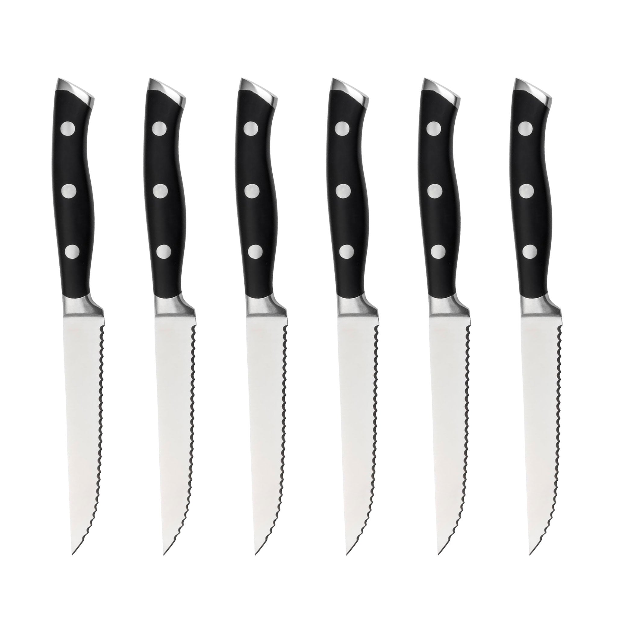 "Stainless Steel Steak & Utility Knife – Multi-Purpose Kitchen Tool"