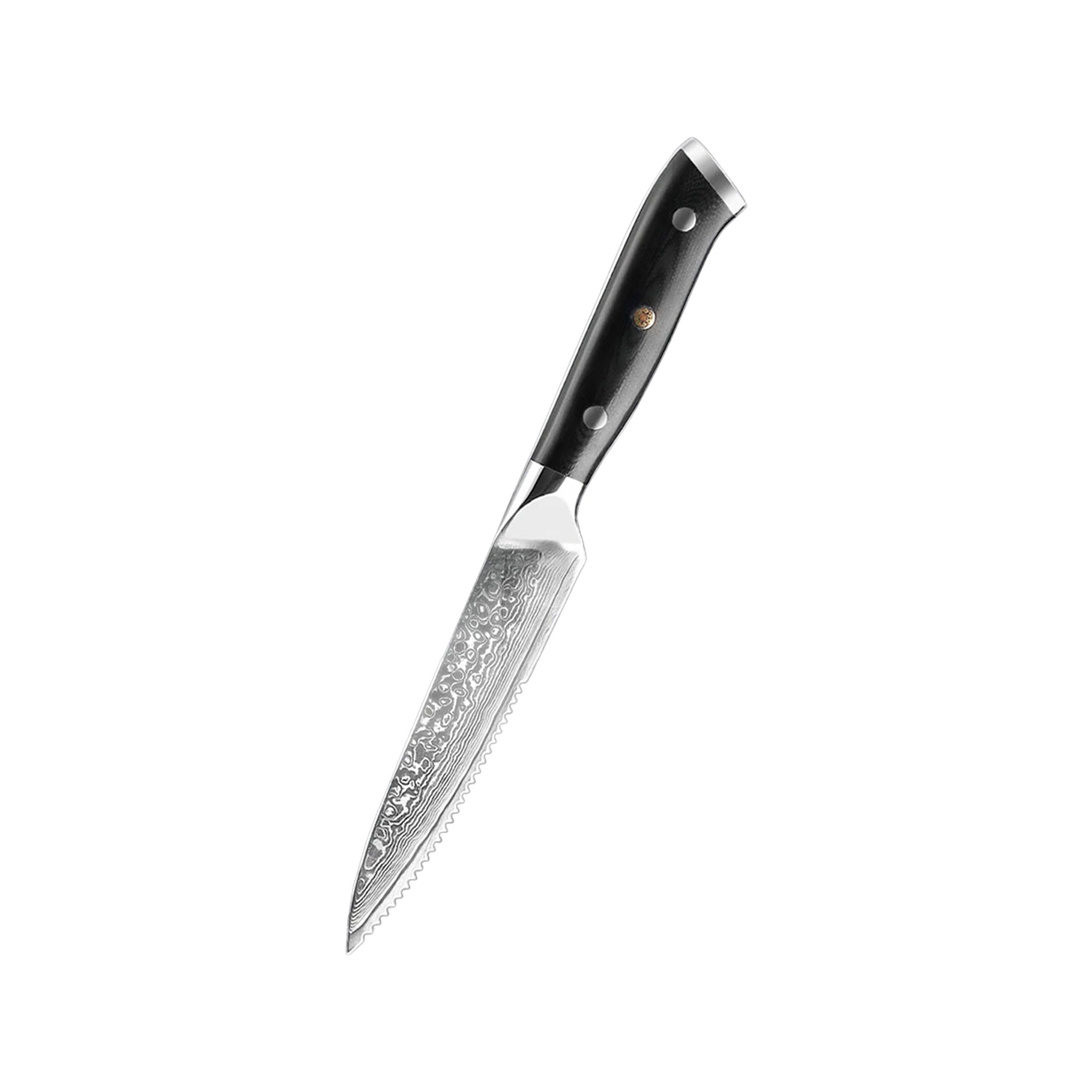 "Stainless Steel Steak & Utility Knife – Multi-Purpose Kitchen Tool"