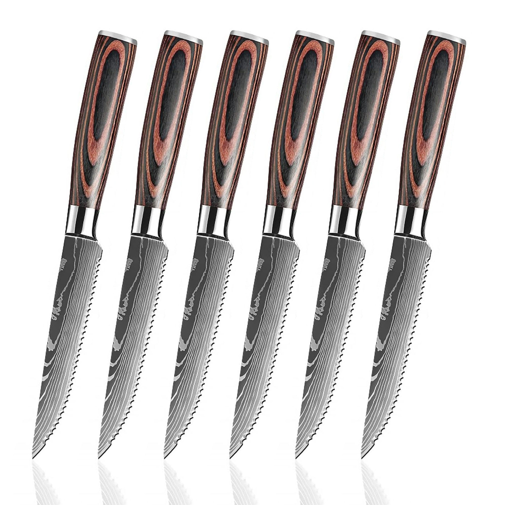 "Stainless Steel Steak & Utility Knife – Multi-Purpose Kitchen Tool"