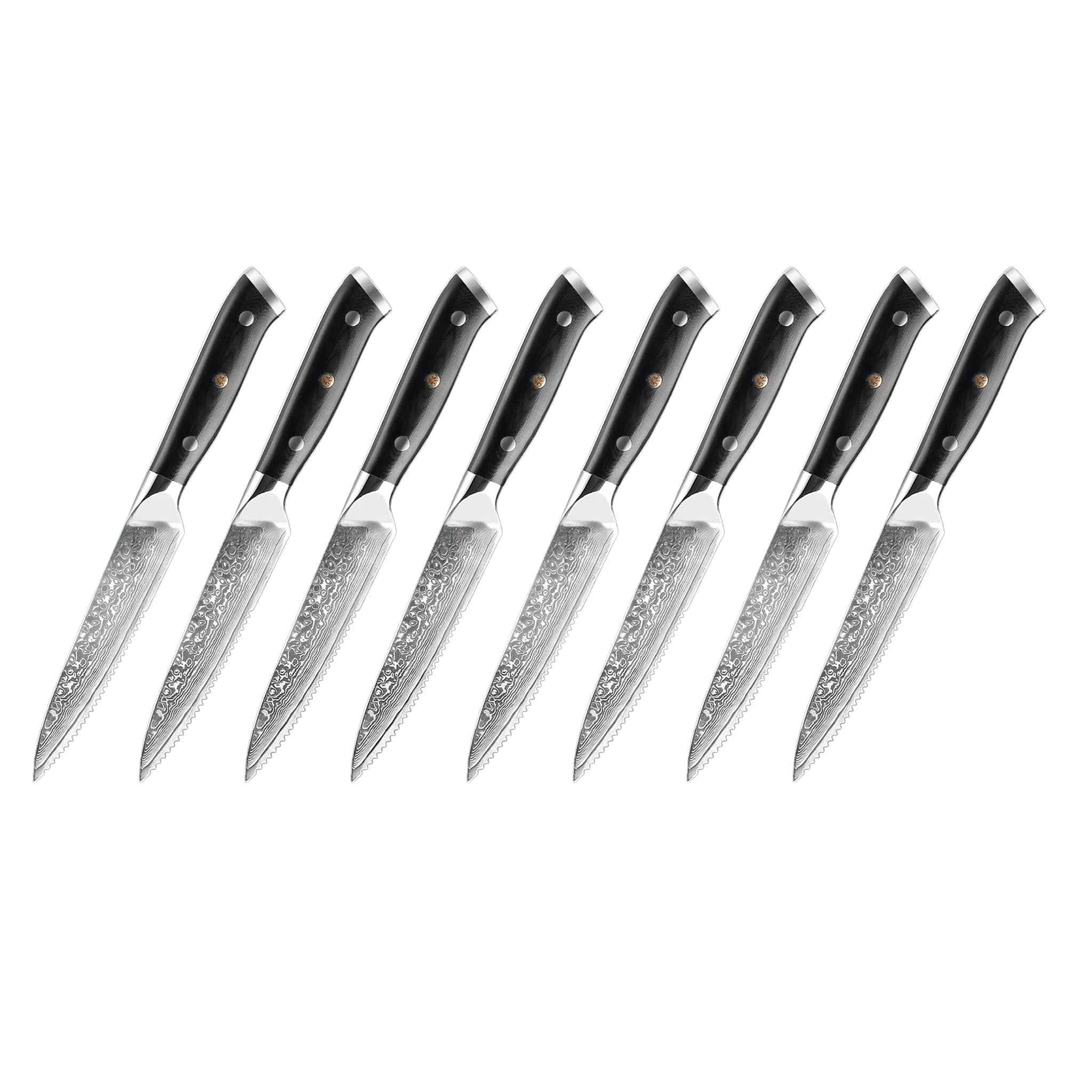 "Stainless Steel Steak & Utility Knife – Multi-Purpose Kitchen Tool"