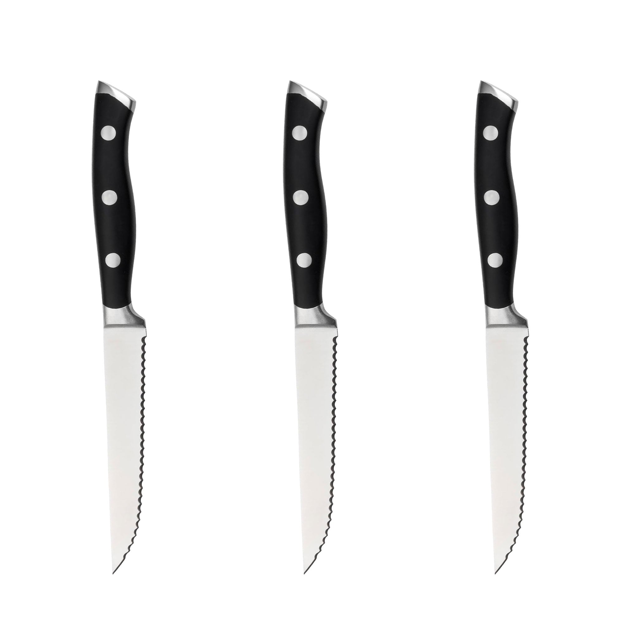 "Stainless Steel Steak & Utility Knife – Multi-Purpose Kitchen Tool"