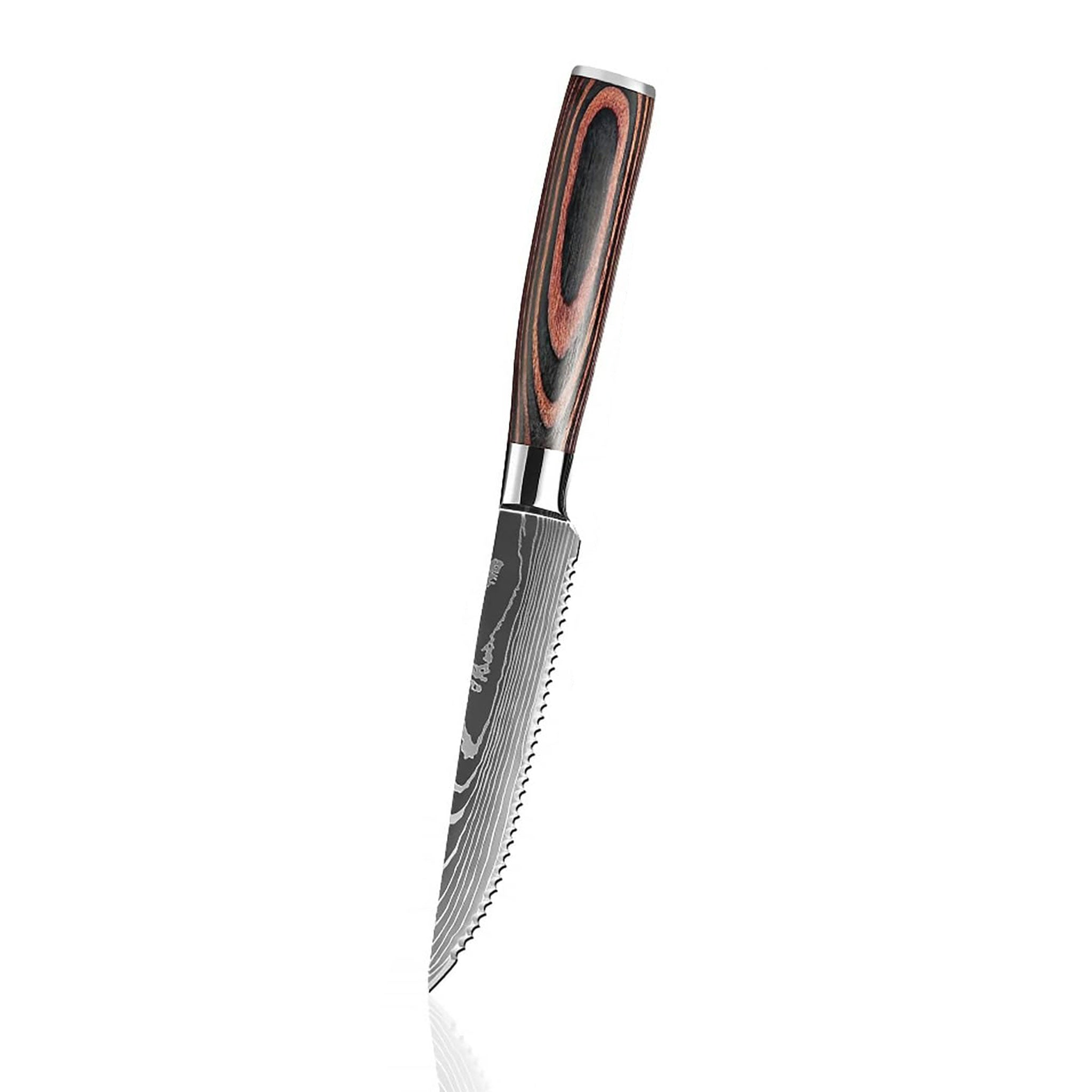 "Stainless Steel Steak & Utility Knife – Multi-Purpose Kitchen Tool"