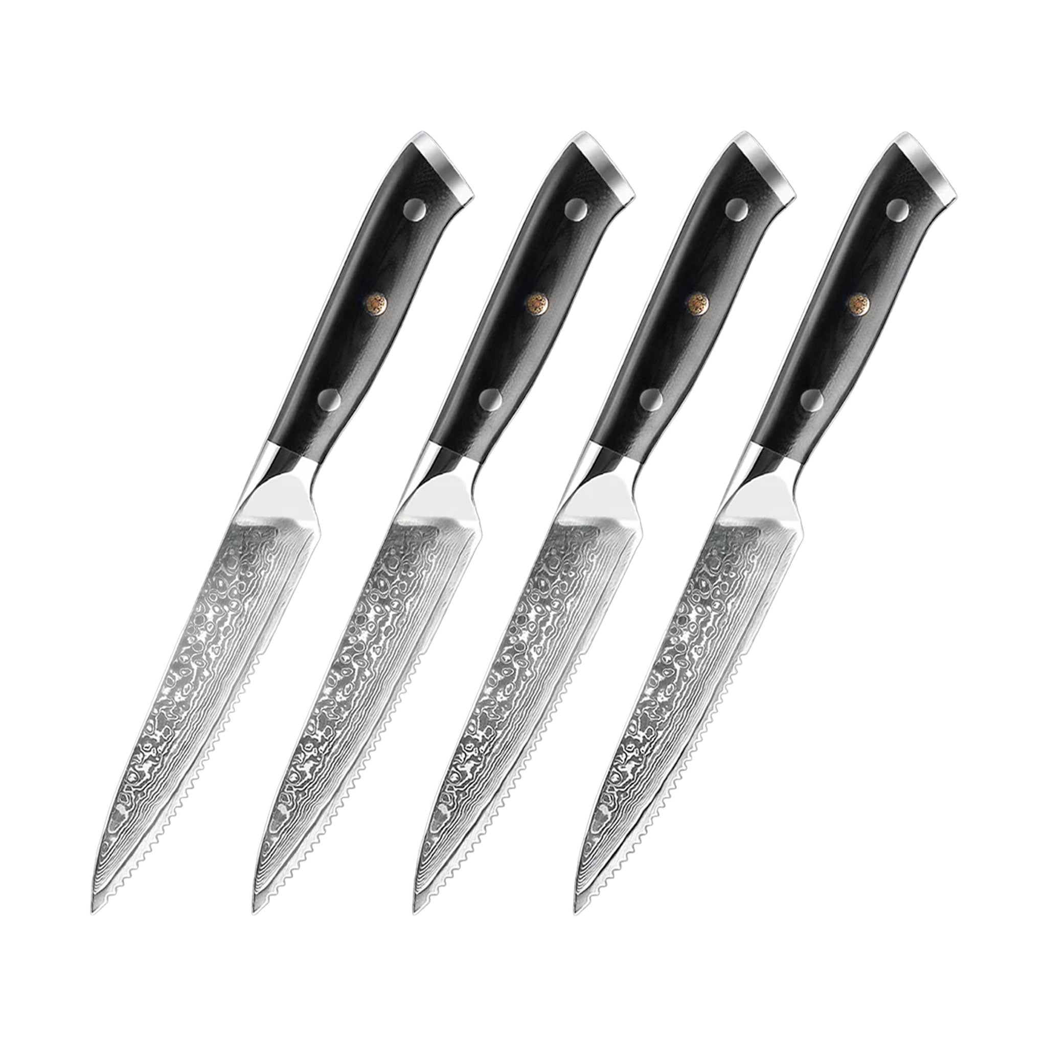 "Stainless Steel Steak & Utility Knife – Multi-Purpose Kitchen Tool"