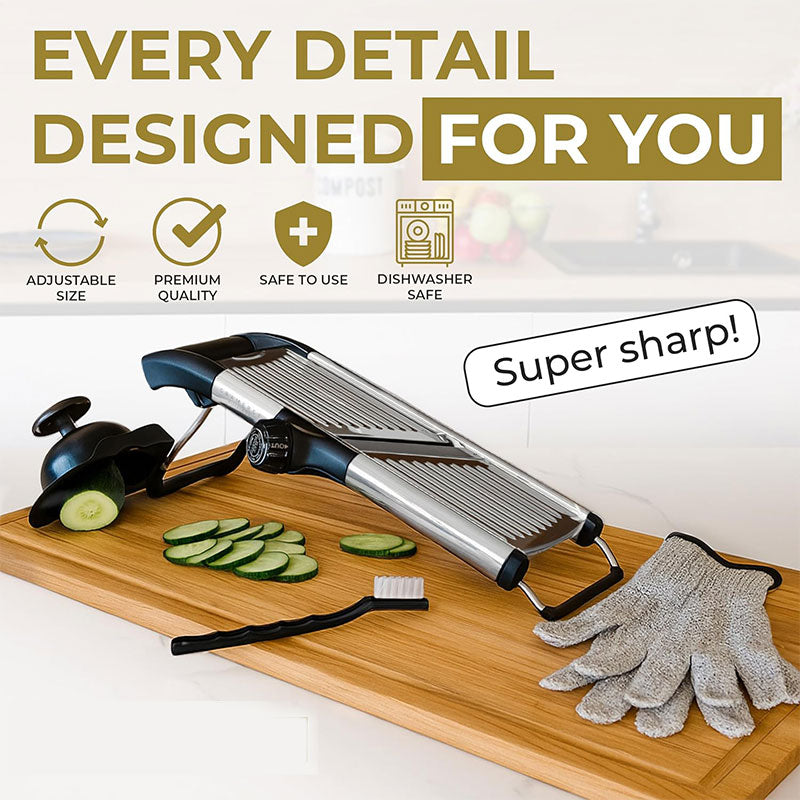 Stainless Steel Vegetable Cutter & Grater