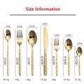 Stainless steel Western Cutlery set Knife Fork Spoon Dinner Set Dessert Dinnerware Western Steak Knife Tableware Spoon Fork wiktra