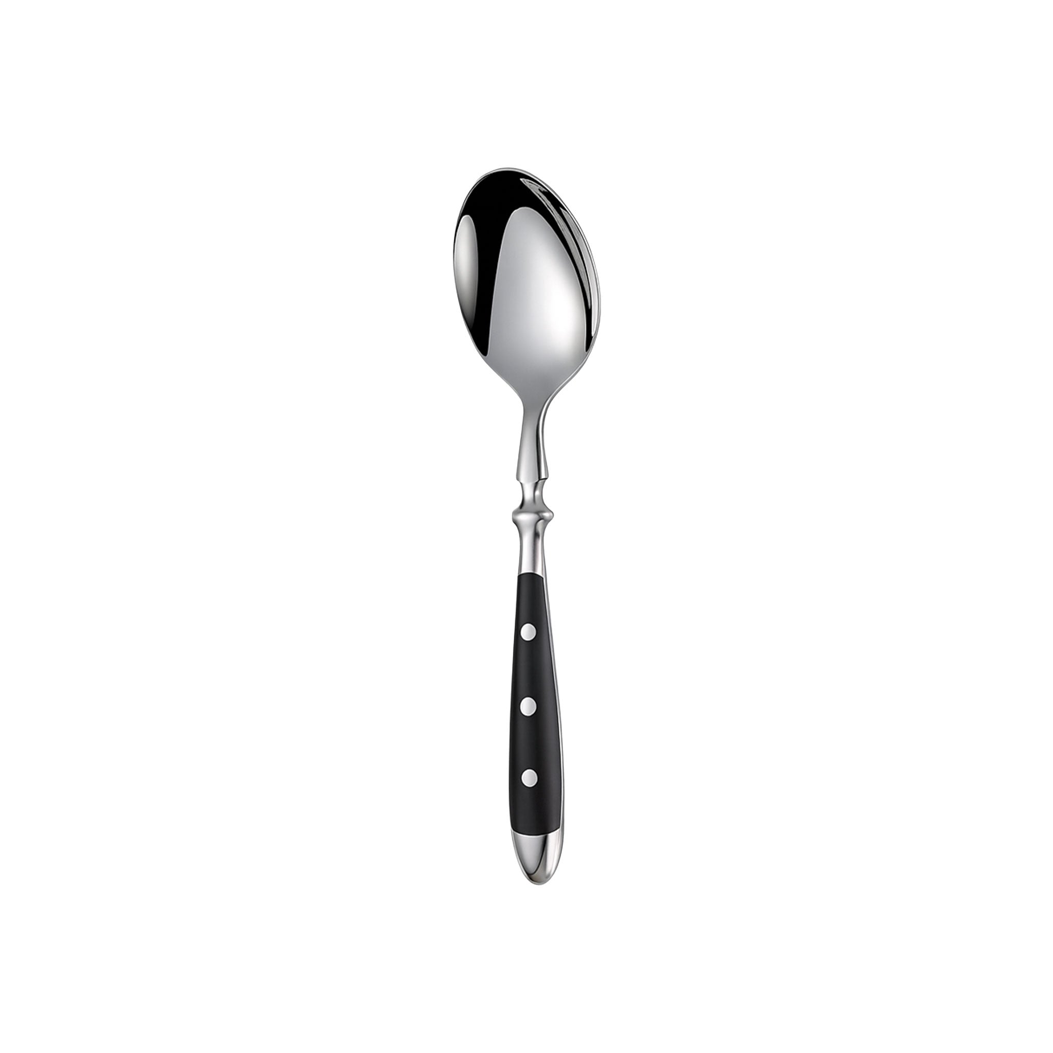 Steak Knife, Fork & Spoon with Rivet Handles