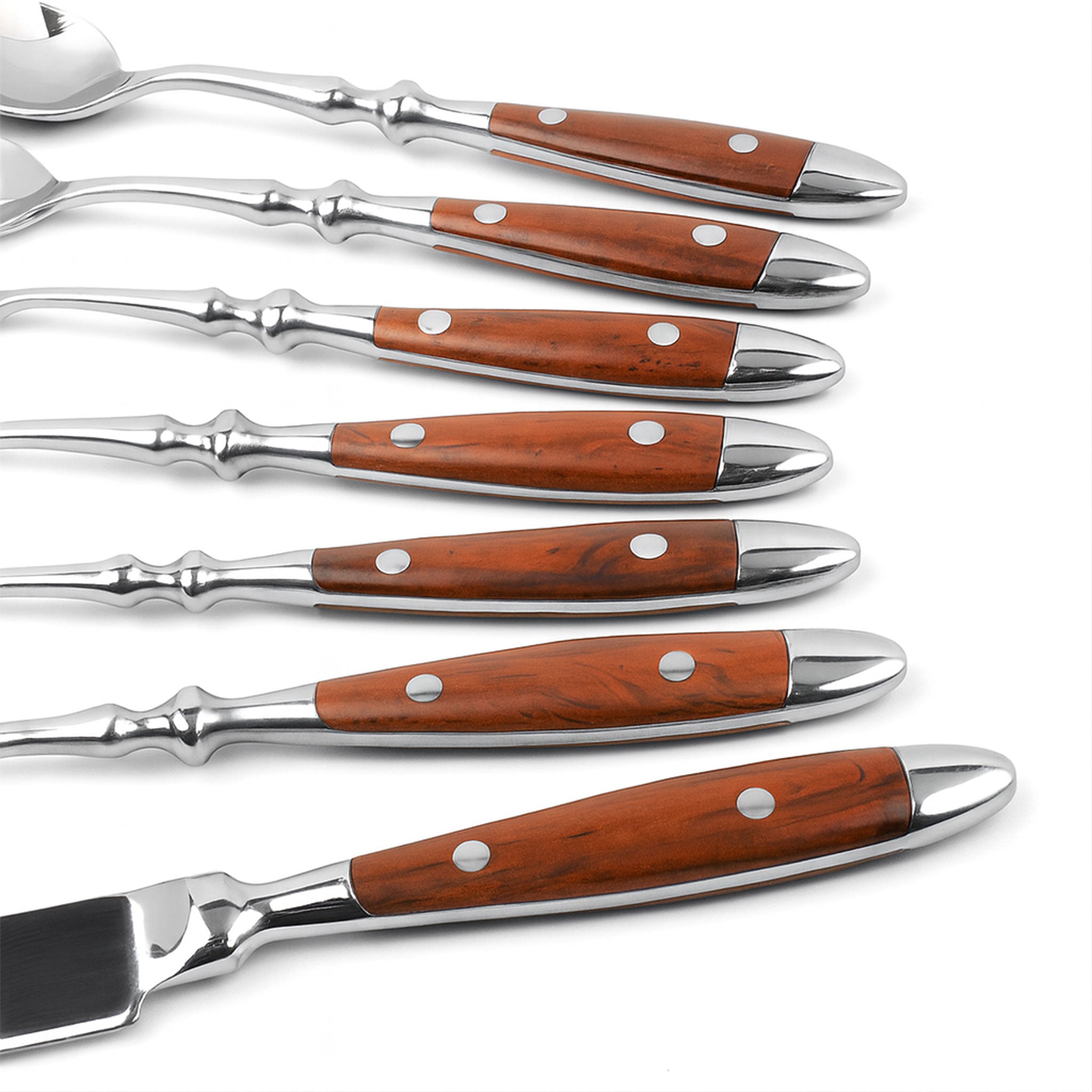 Steak Knives, Forks & Spoons