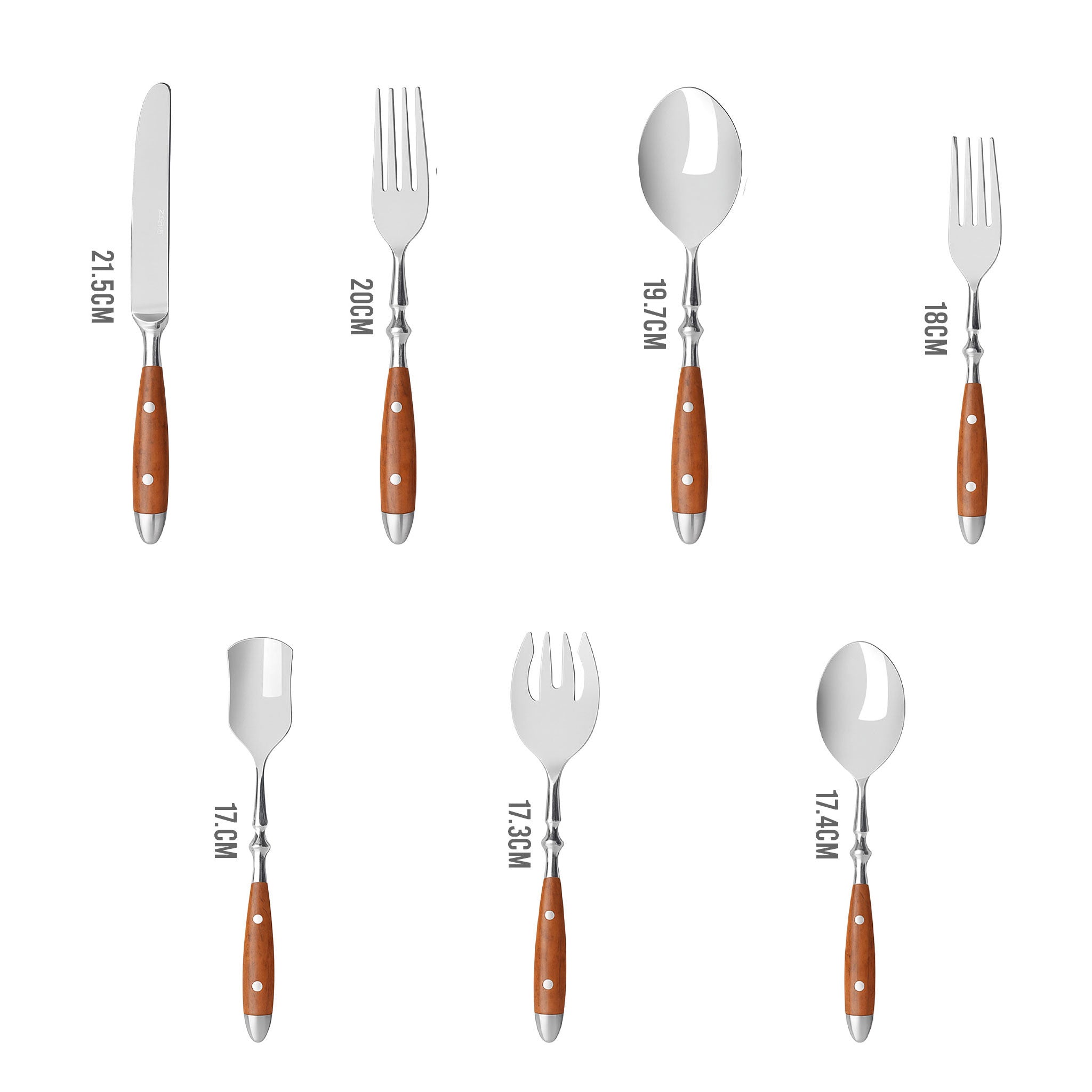 Steak Knives, Forks & Spoons