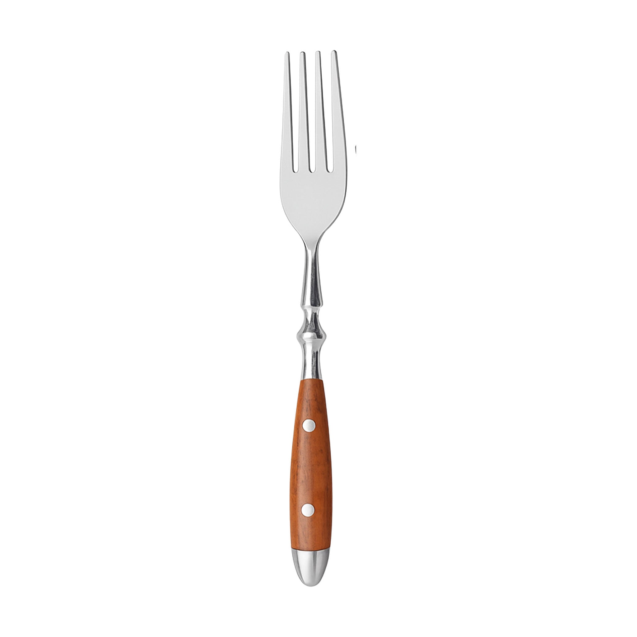 Steak Knives, Forks & Spoons with Wood Handle