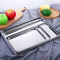 Storage For Toaster Oven Anti-rust Heavy Duty Sturdy Stainless Steel Cake Dish Cookie Sheets Baking Tray Loaf Pan wiktra