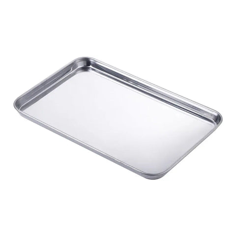 Storage For Toaster Oven Anti-rust Heavy Duty Sturdy Stainless Steel Cake Dish Cookie Sheets Baking Tray Loaf Pan