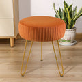 Striped Metal Dressing Stool Wiktra