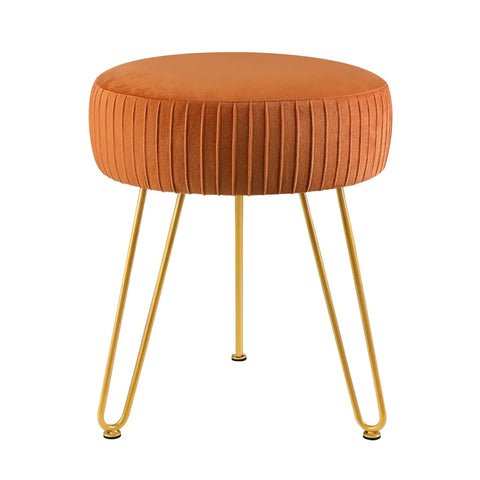 Striped Metal Dressing Stool Wiktra