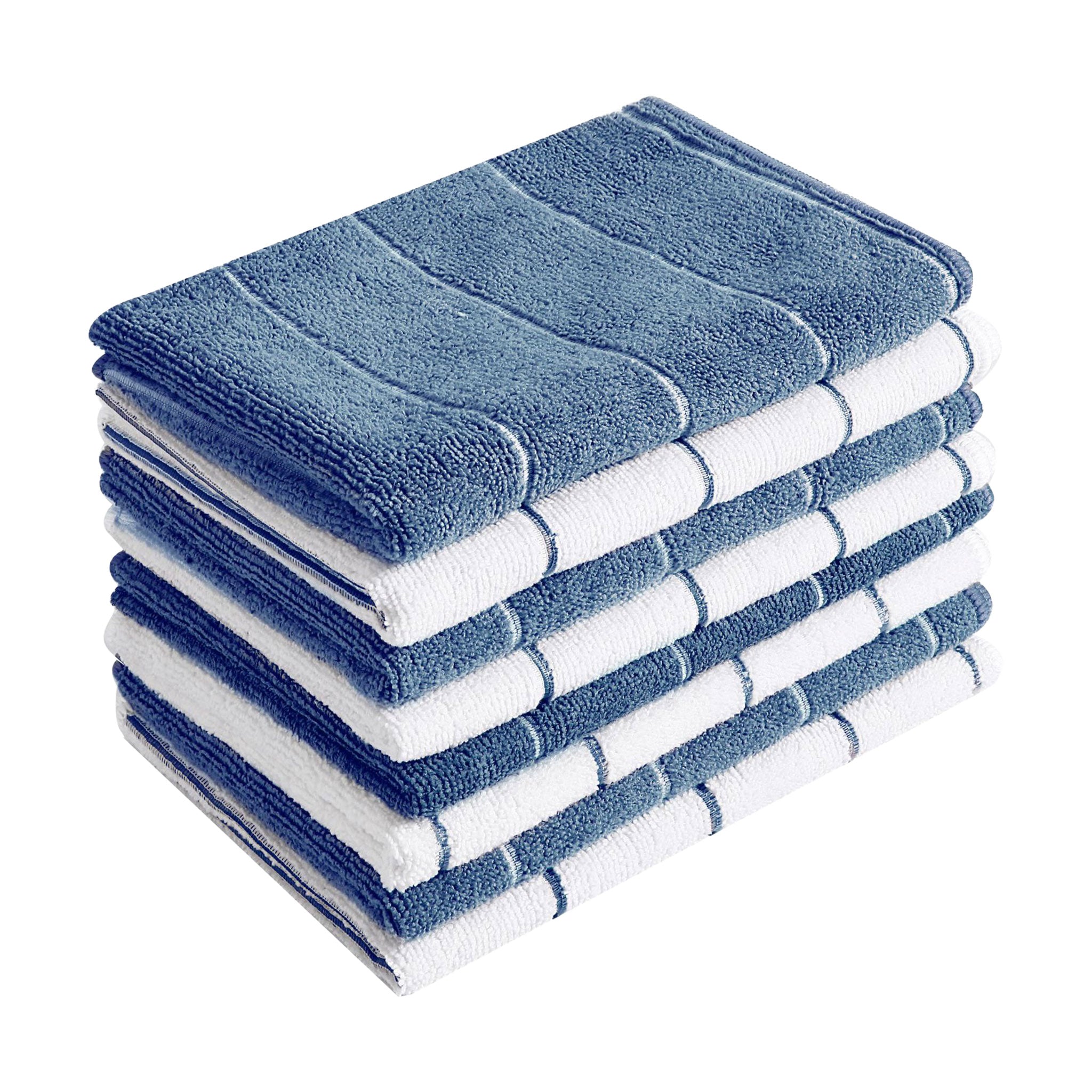 Super Soft Microfiber Gray Dish Towel – Lint-Free & Highly Absorbent