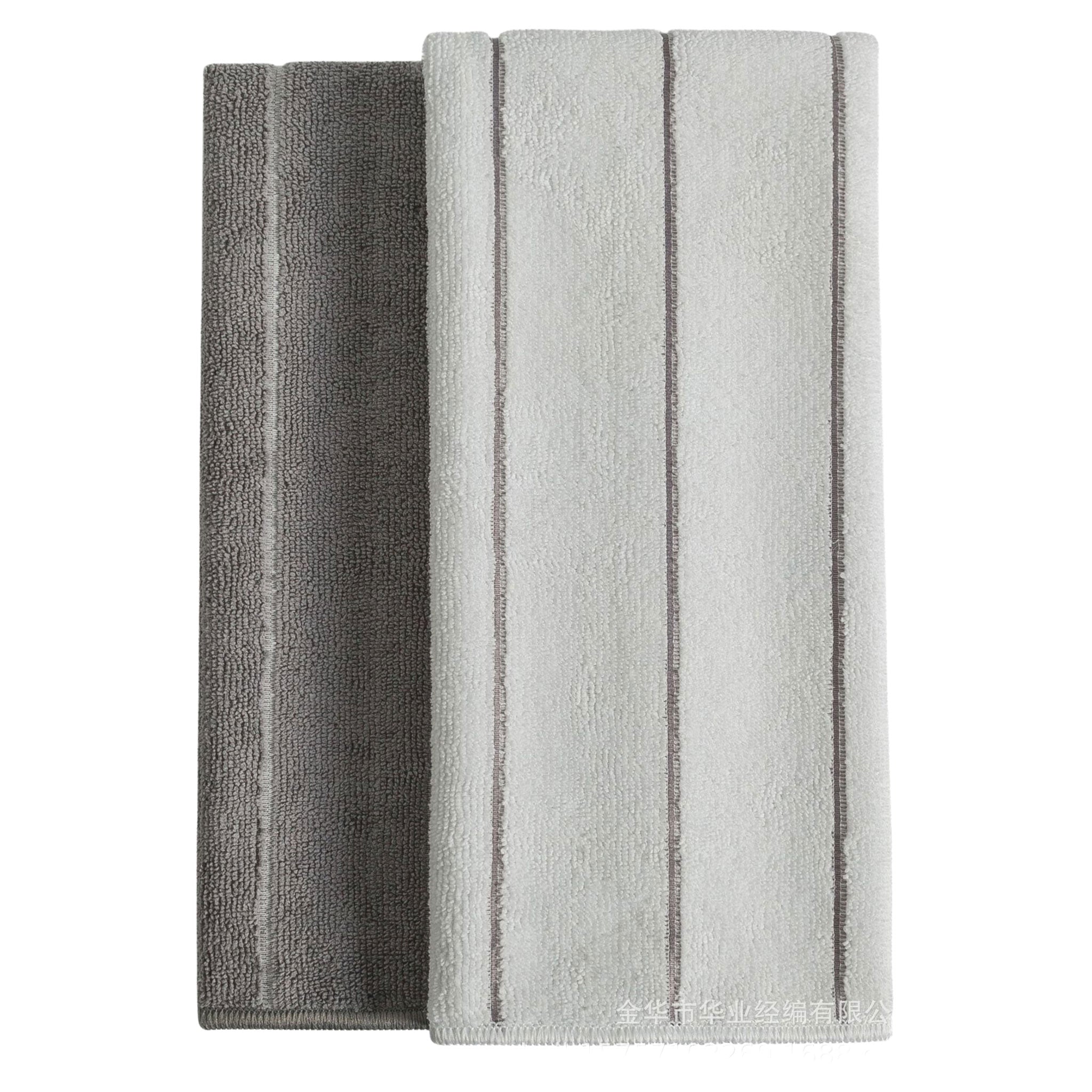 Super Soft Microfiber Gray Dish Towel – Lint-Free & Highly Absorbent