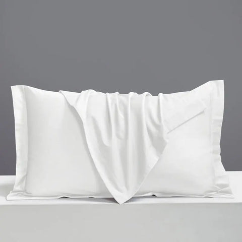 Super Star Hotel Bedding White Cotton Satin Bed Sheet Quilt Cover Pillowcase Linen Hotel Four-piece Wholesale wiktra