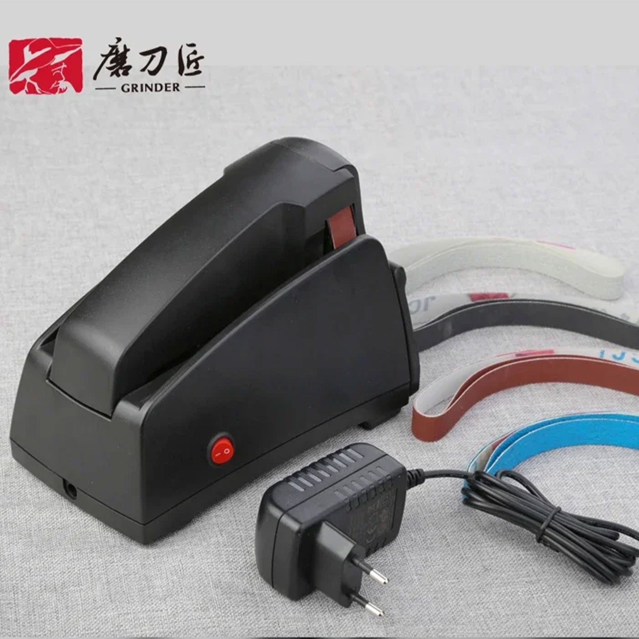 "TAIDEA Electric Diamond Knife Sharpener – 2-Slot 600/1000 Grit"