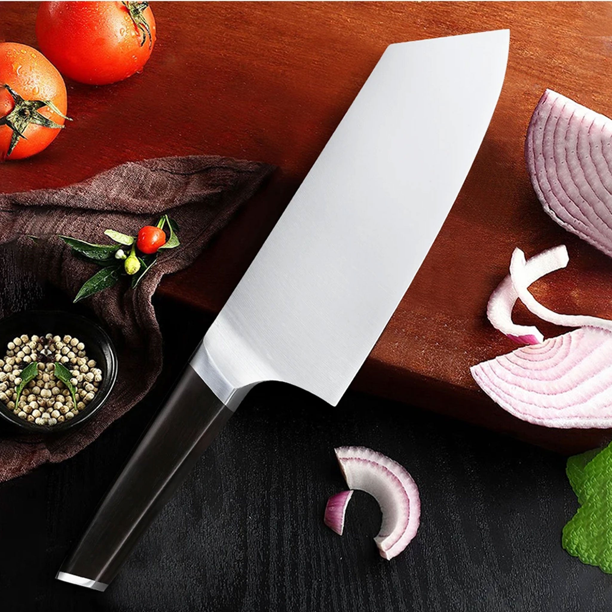 "TURWHO Kitchen Knife Set – German High Carbon Steel 1–3 PCS"