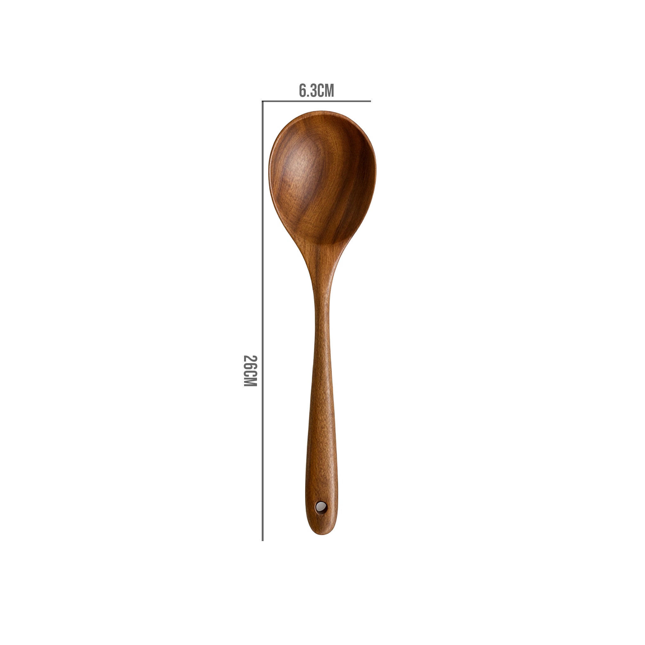 Teak Natural Wood Cooking Spoon & Utensil Set (1–10 PCS)