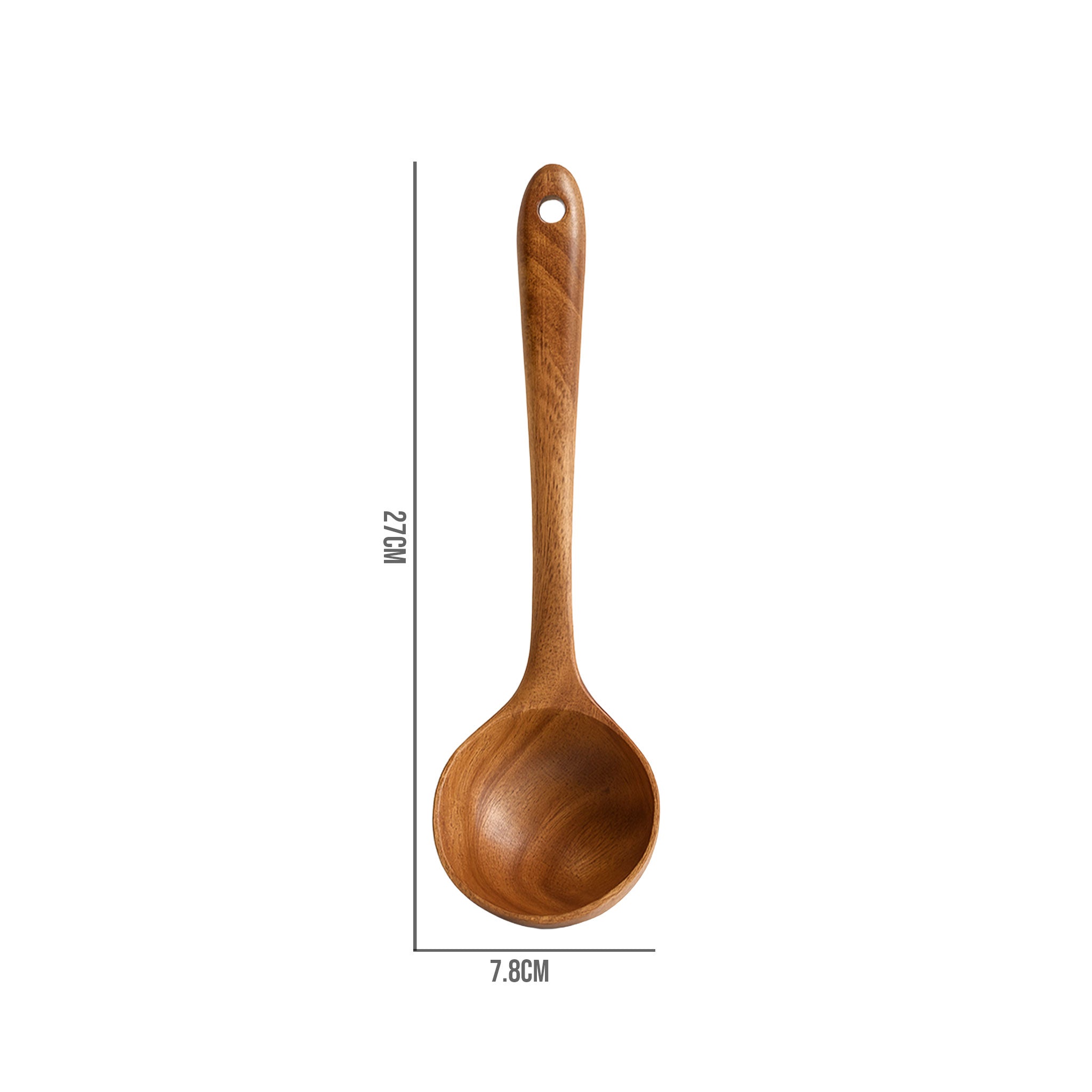 Teak Natural Wood Cooking Spoon & Utensil Set (1–10 PCS)