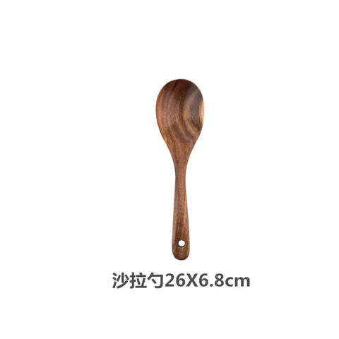 Teak Wooden Spatulas Kitchen Utensils Cooking Utensil Eco-Friendly Wood Spatula for Non Stick Cookware