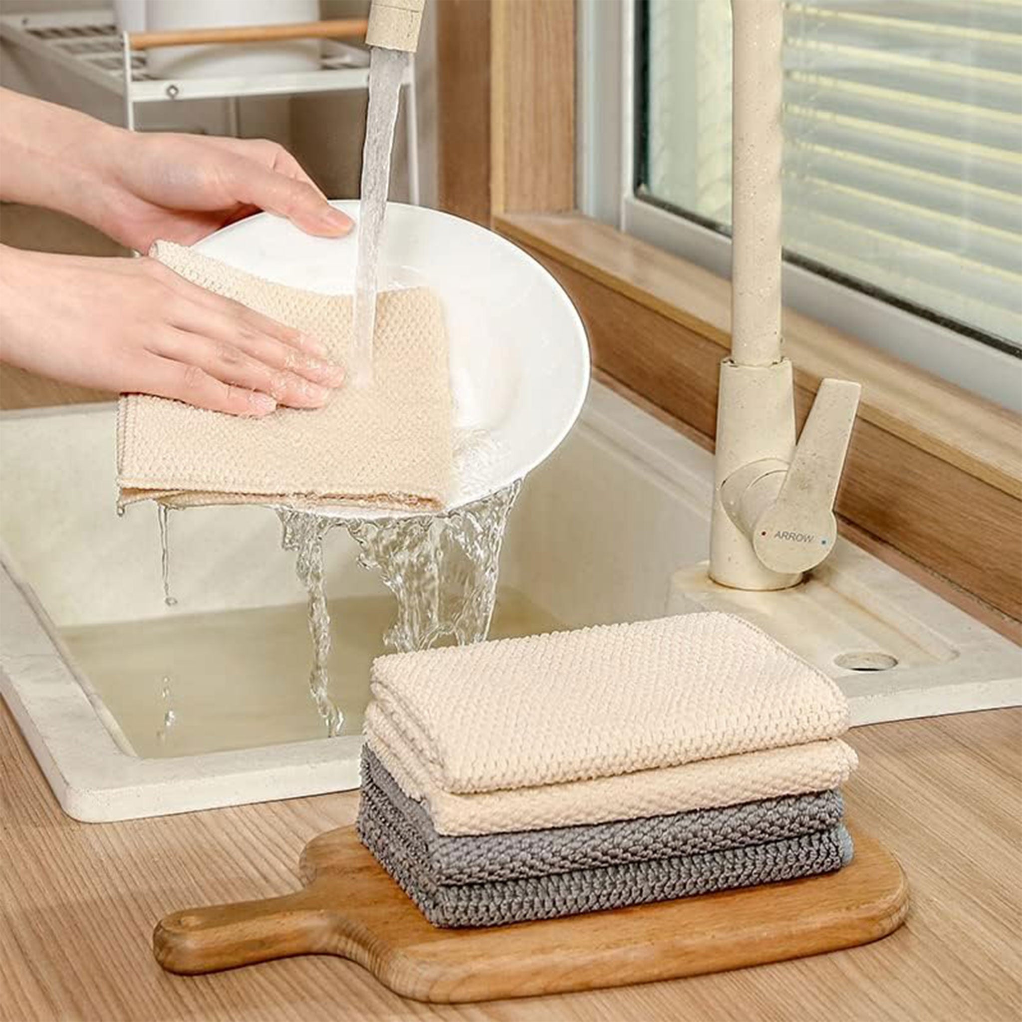 Thickened Antibacterial Scouring Pad