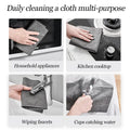 Thicker Magic Cleaning Cloth No Watermark No Trace Clean Rag  Microfiber Wash Reusable Dried Wiping Window Glass Kitchen Towel wiktra