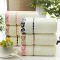 Towel Set Thick Soft Print Bath Hand Hotel Spa Face Kitchen Hair Towel For Adults and Kids toalha de banho havlu toallas recznik wiktra