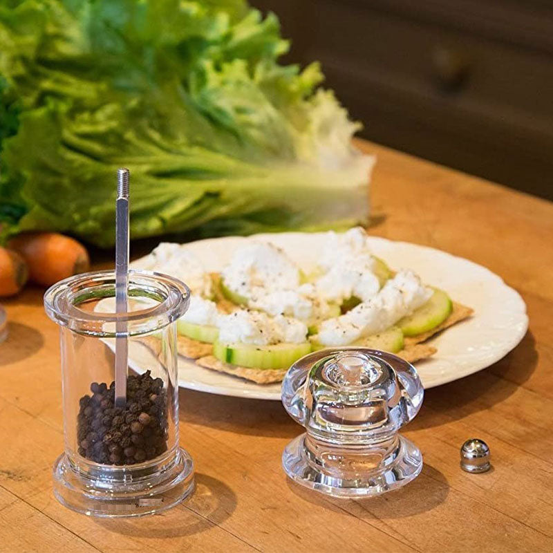 Transparent Acrylic Pepper Grinder